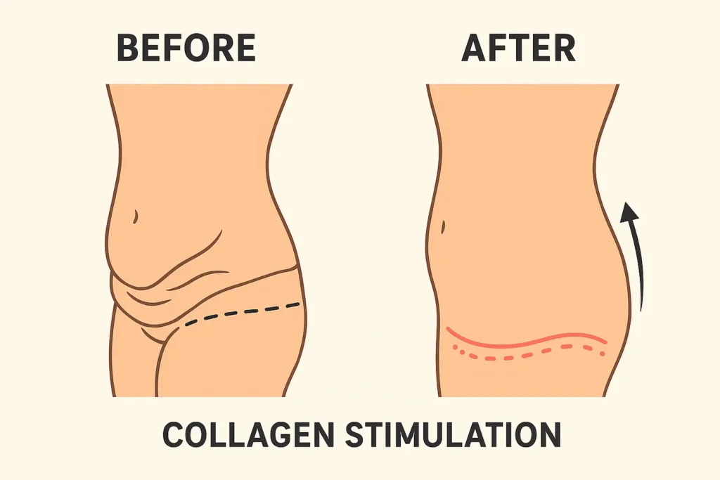 Before and after results for sagging skin after weight loss injections Winkfield
