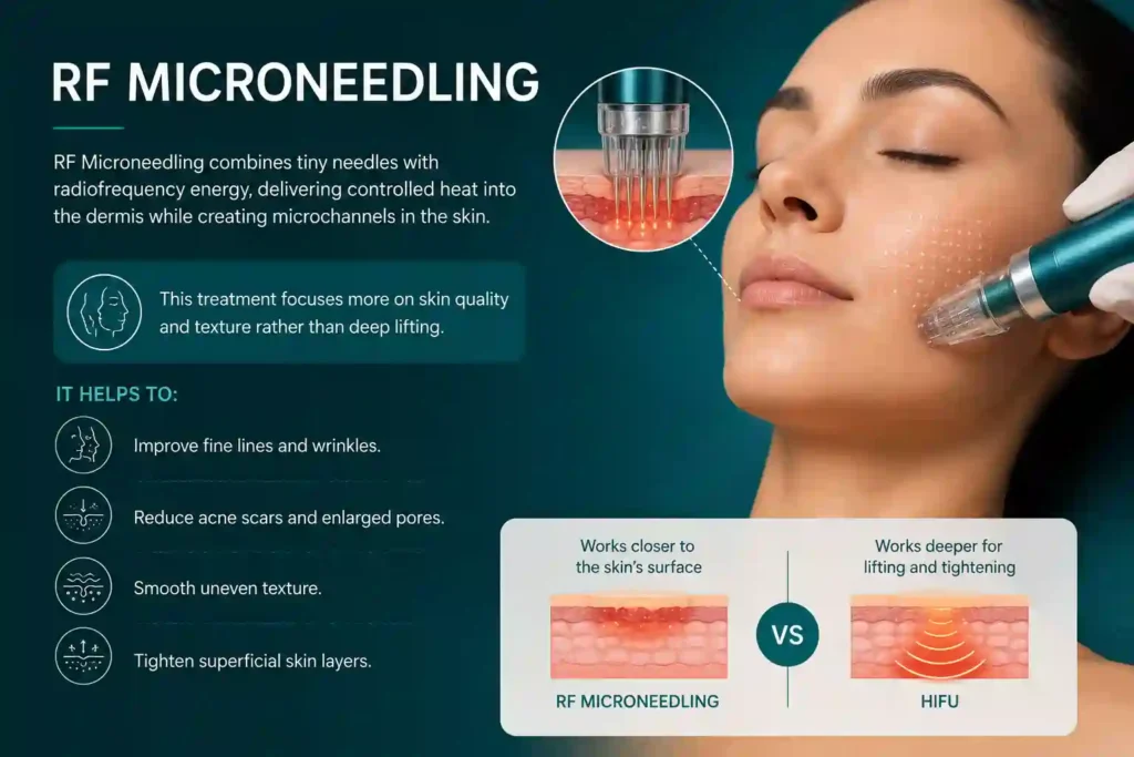 What Does RF Microneedling Do That HIFU Alone Cannot Winkfield